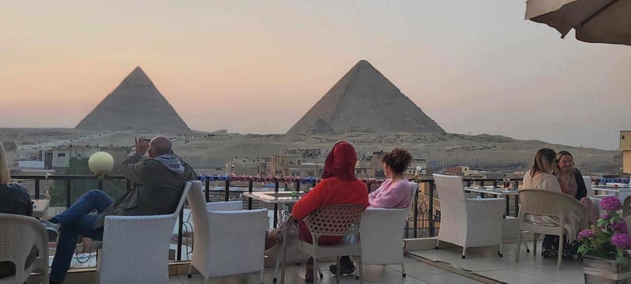 Golden Pyramids View Guest House Kafret el-Gabal Eksteriør bilde