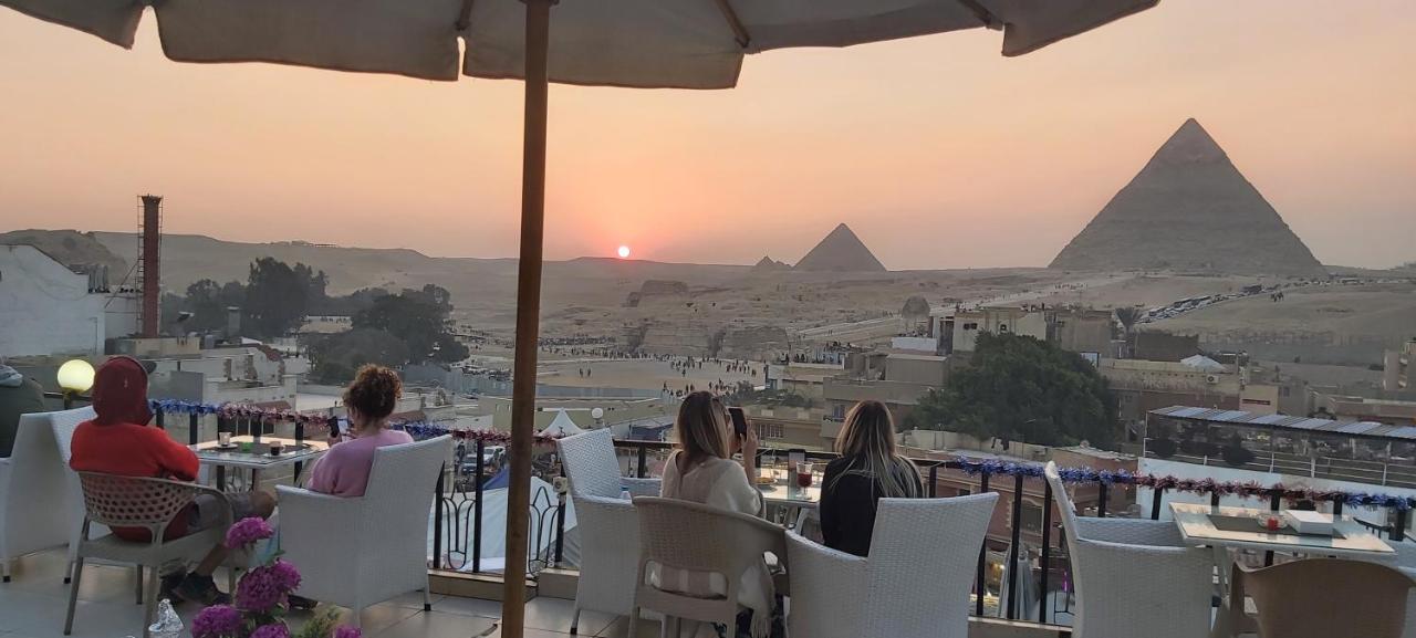 Golden Pyramids View Guest House Kafret el-Gabal Eksteriør bilde
